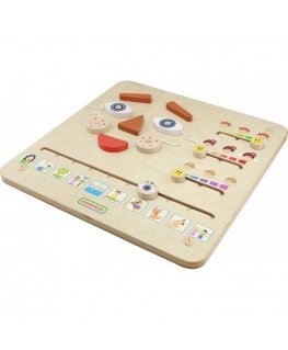 MASTERKIDZ educational board, learning emotions