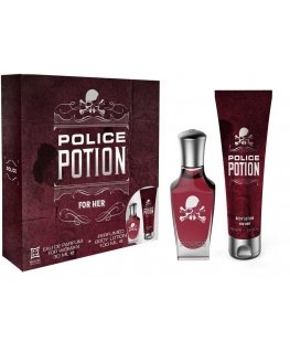 Police Potion EDP rinkinys moterims (EDP 30 ml + Losjonas kūnui 100 ml)
