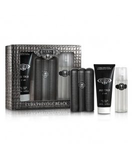 Cuba Prestige Black EDT eau de toilette for men, 90 ml