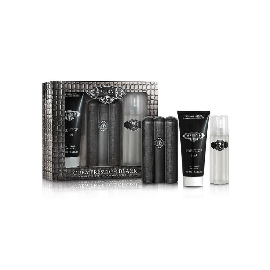 Cuba Prestige Black EDT eau de toilette for men, 90 ml