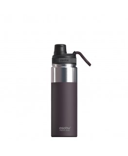 Asobu Alpine Flask Patikointi 530 ml Ruostumaton teräs Burgundi