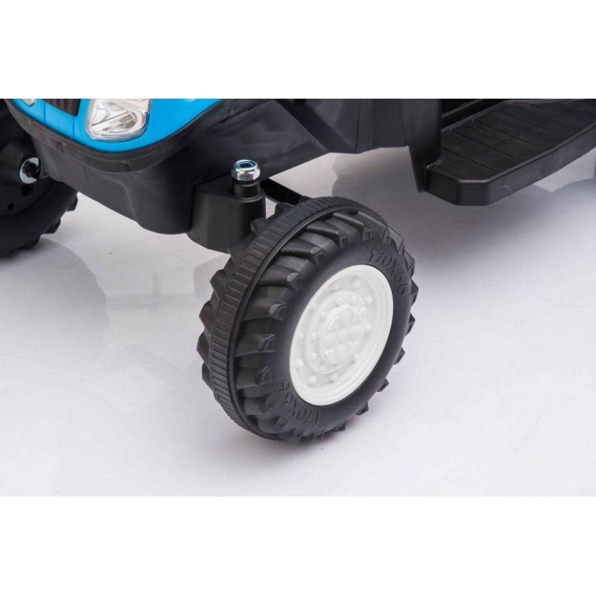 Lean Cars Electric car for children Tractor BBH-023, blue – 3