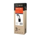 Wall lamp Orno PIRYT LED 10W, garden lamp 800lm, IP54, 4000K, black