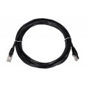 Extralink EX.7621 tīkla kabelis Melns 3 m Cat5e F/UTP (FTP) Extralink EX.7621 tīkla kabelis Melns 3 m Cat5e F/UTP (FTP)