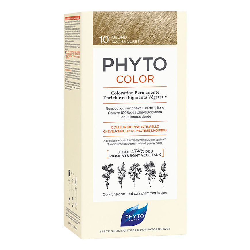 Nuolatinės spalvos dažymo Phyto Paris Color 10-rubio extra claro – 3