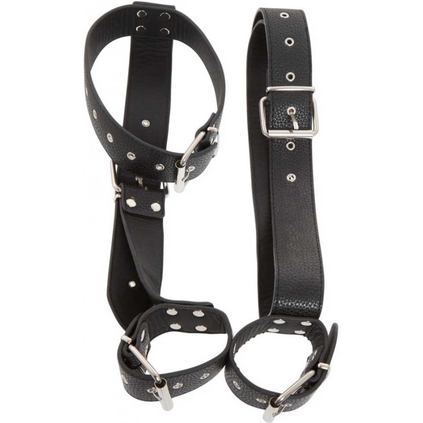 Orion Bad Kitty BAD KITTY_Hals-Handfessel Harness Restraint with Collar and Handcuffs – 3
