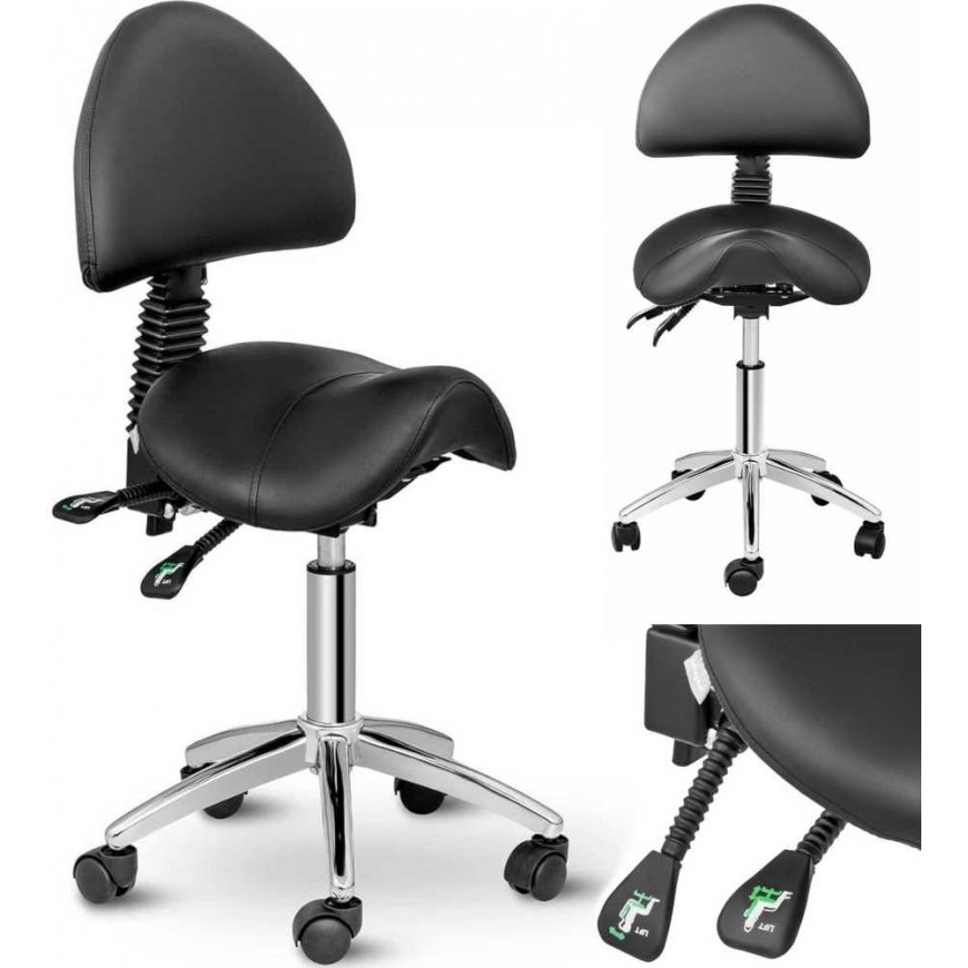 Physa Saddle beauty chair with adjustable