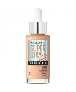 Maybelline Superstay 24H Skin Tint + Vitamin C Makeup for women, 30 ml