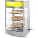 Adjustable screen heating display cabinet with 3 shelves 97L Hendi 233740 Adjustable screen heating display cabinet with 3 shelves 97L Hendi 233740