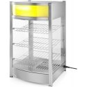 Adjustable screen heating display cabinet with 3 shelves 97L Hendi 233740 Adjustable screen heating display cabinet with 3 shelves 97L Hendi 233740