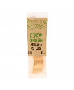 Reusable spoons Go Green 10 pcs|0,07kg