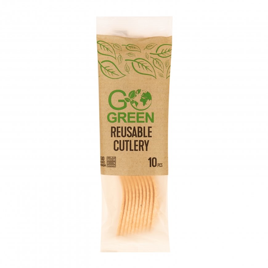 Reusable spoons Go Green 10 pcs|0,07kg