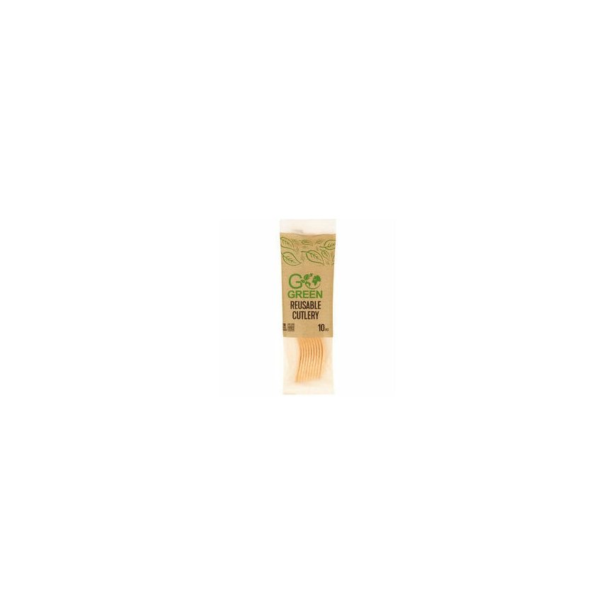 Reusable spoons Go Green 10 pcs|0,07kg – 2