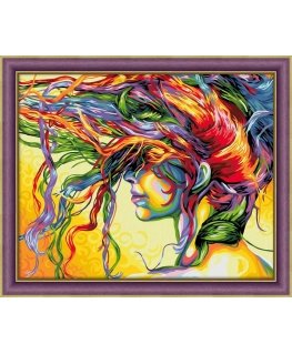 Beldizart Diamond painting set Wind Colors 50х40cm AM1598