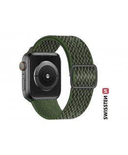 Swissten Nylon Band with Buckle for Apple Watch 38 / 40 / 41 mm