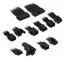 Kolink Core Pro Braided Cable Extension Kit 12V-2x6 Type 1 - Jet Black Kolink Core Pro Braided Cable Extension Kit 12V-2x6 Type 1 - Jet Black