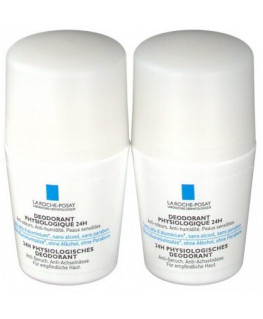 La Roche-Posay 24H Physiological Deodorant Duo - Fyziologický deodorant roll-on