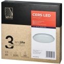 Orno CERS LED 22W, ceiling light, 2000lm, IP65, 4000K, opal polycarbonate, white Orno CERS LED 22W, ceiling light, 2000lm, IP65, 4000K, opal polycarbonate, white