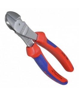 KNIPEX diagonal cutting nippers atramentized 180 mm