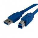 Akyga AK-USB-09 USB-kaabel 1,8 m USB 3.2 Gen 1 (3.1 Gen 1) USB B USB A Sinine Akyga AK-USB-09 USB-kaabel 1,8 m USB 3.2 Gen 1 (3.1 Gen 1) USB B USB A Sinine