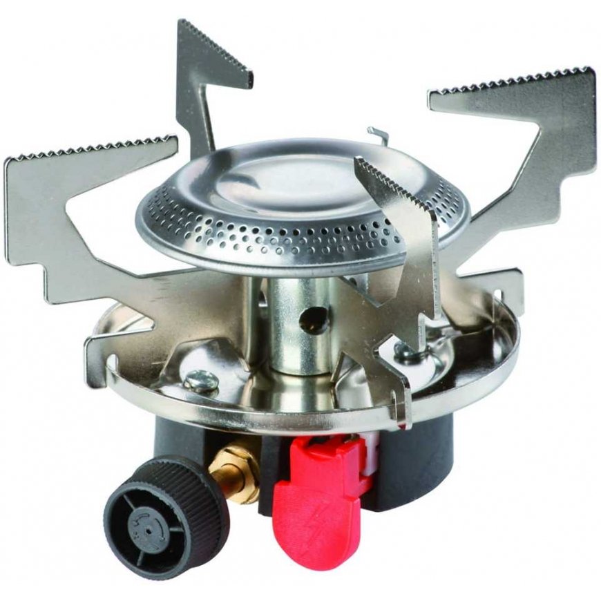 MEVA Gas tourist stove with gas cartridges (thread or valve) ATOS piezo burner 1.8kW – 2