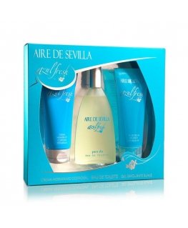 Aire Sevilla Aire De Sevilla Azul Fresh Tualetinis vanduo Purškiklis 150ml Rinkinys 3 vnt.