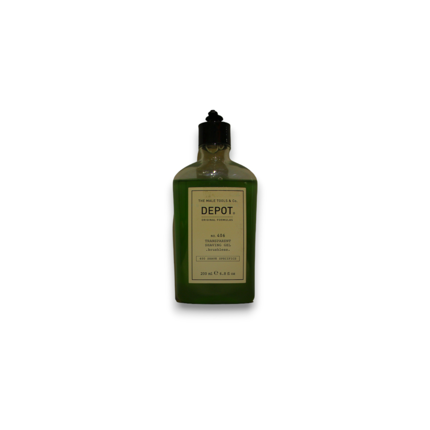 Depot, 400 Shave Specifics No. 406, Menthol, Softening And Refreshing, Shaving Gel, 200 ml