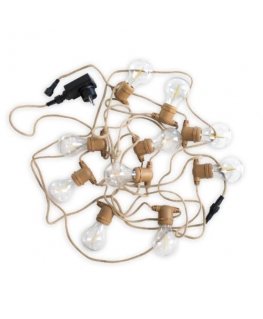 Wall lamp NewGarden New Garden ALLEGRA GUIRNALDA Cable Jute