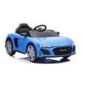 Lean Cars Vienvietis elektromobilis vaikams AUDI R8 A300, mėlynas