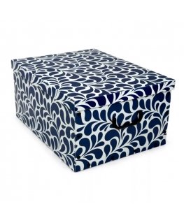 Cardboard box 49x39x25cm Big Box Goccia assorted, blue|light gre