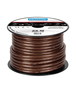 Peiying Car cable 6Ga OD8mm CU+AL 25m