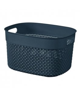 Basket Filo S 6L 26,6x22x15cm dark blue