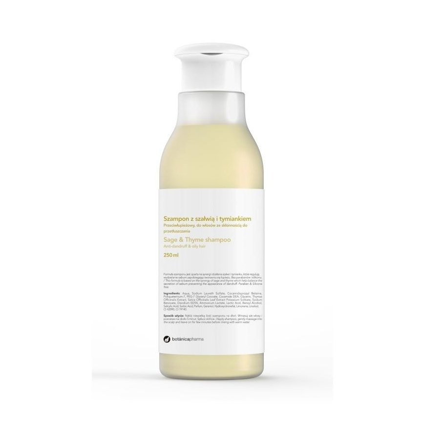 Botanicapharma Anti-dandruff and grease shampoo 250ml