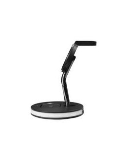 3-in-1 Magnetic Wireless Charger DELTACO, Phone/TWS/Watch, LED Light / QI-1041