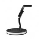 3-in-1 Magnetic Wireless Charger DELTACO, Phone/TWS/Watch, LED Light / QI-1041