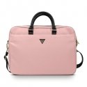 Guess bag for laptop GUCB15NTMLLP 16" pink Nylon Triangle Logo Guess bag for laptop GUCB15NTMLLP 16" pink Nylon Triangle Logo