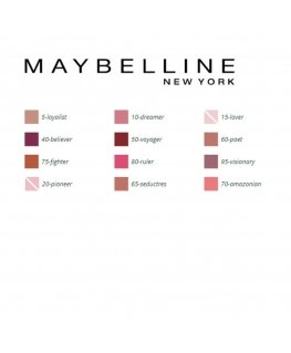 Maybelline New York Superstay Matte Ink Liquid matte lipstick, 5 ml, color - 140 Soloist
