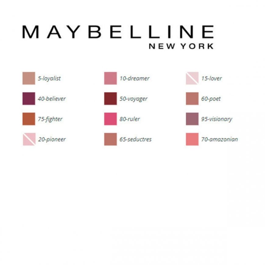 Maybelline New York Superstay Matte Ink