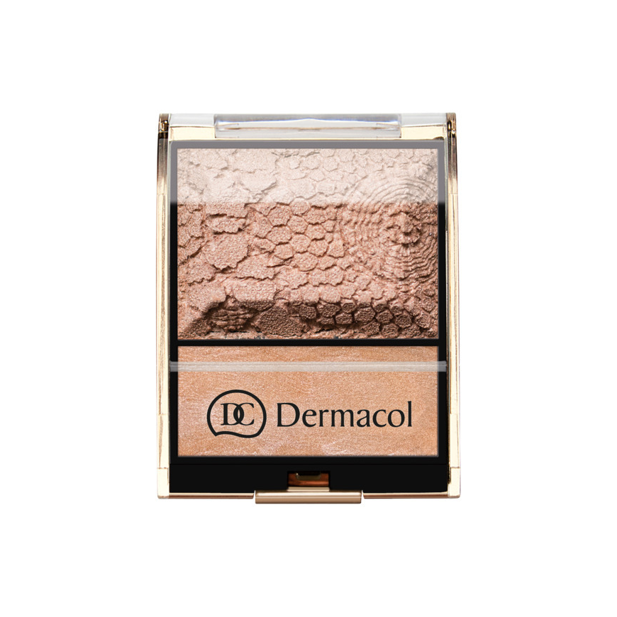 Dermacol Highlighter Palette Brightener moterims, 11 g – 2
