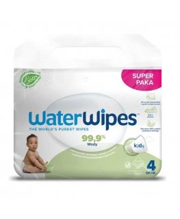 WATER WIPES Soapberry BIO wet wipes for children 4x60 pcs.