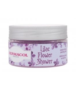Dermacol Lilac Flower Shower Body Scrub Body Peeling moterims, 200 g