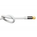 Alcasa GC-M2085 coaxial cable 5 m F White Alcasa GC-M2085 coaxial cable 5 m F White