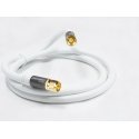 Alcasa GC-M2085 coaxial cable 5 m F White Alcasa GC-M2085 coaxial cable 5 m F White