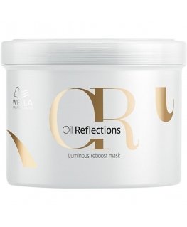 Švytėjimą sustiprinanti plaukų kaukė Wella Oil Reflections Luminous Reboost Mask 500 ml