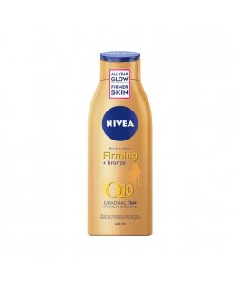 Nivea Q10 Firming + Bronze Losjonas kūnui moterims, 400 ml