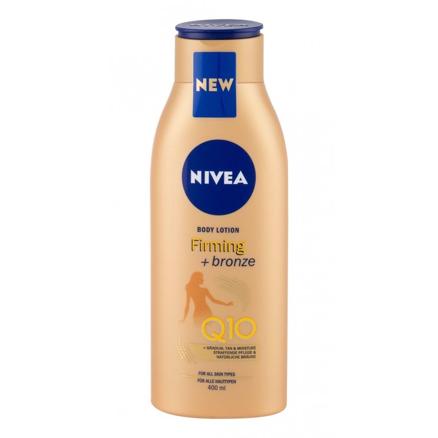 Nivea Q10 Firming + Bronze Losjonas kūnui moterims, 400 ml – 2