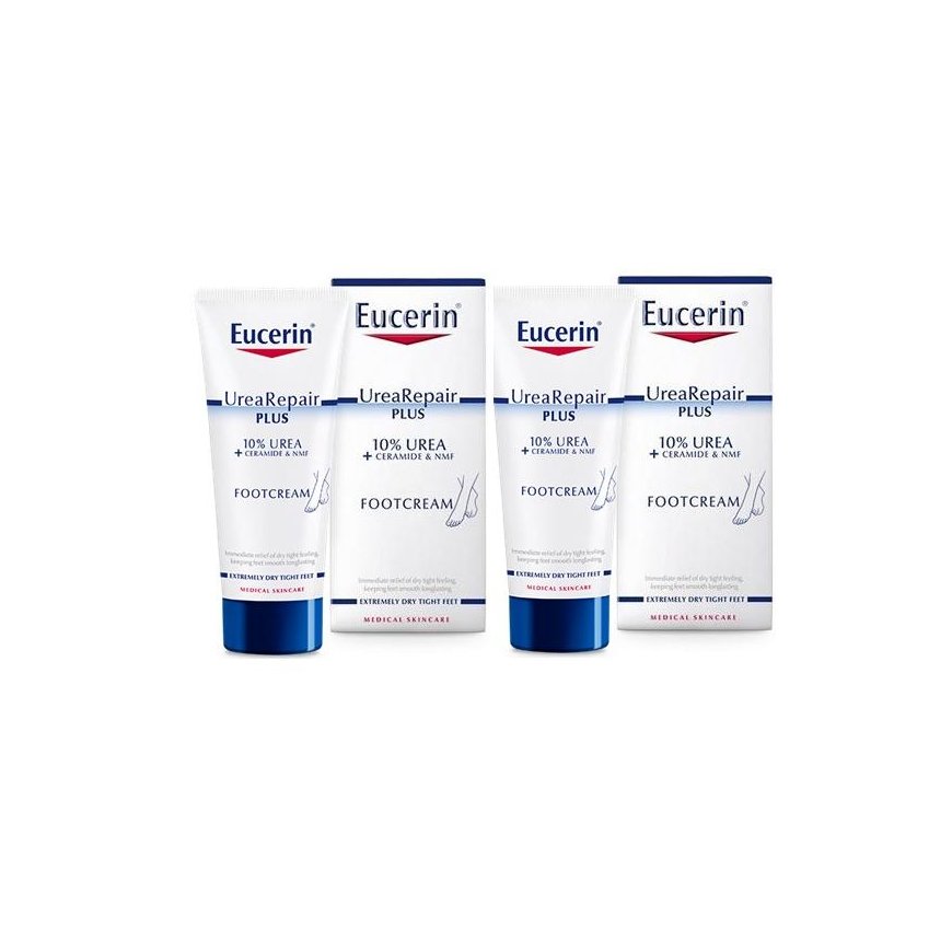 Eucerin Urearepair Plus Foot Kreminis 2x100ml