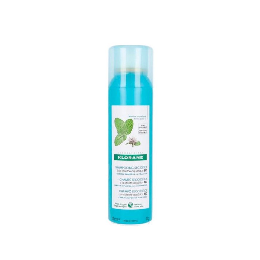 Klorane Mint Dry Detox shampoo 150ml