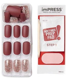 Kiss My Face imPRESS Hero Nails - Self-adhesive nails (30 pcs)