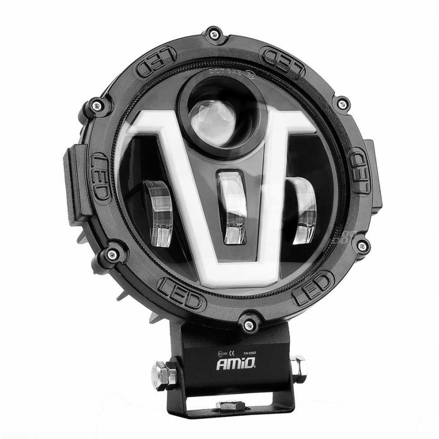 AMiO Lampa roczewa led v-light dodatkowa